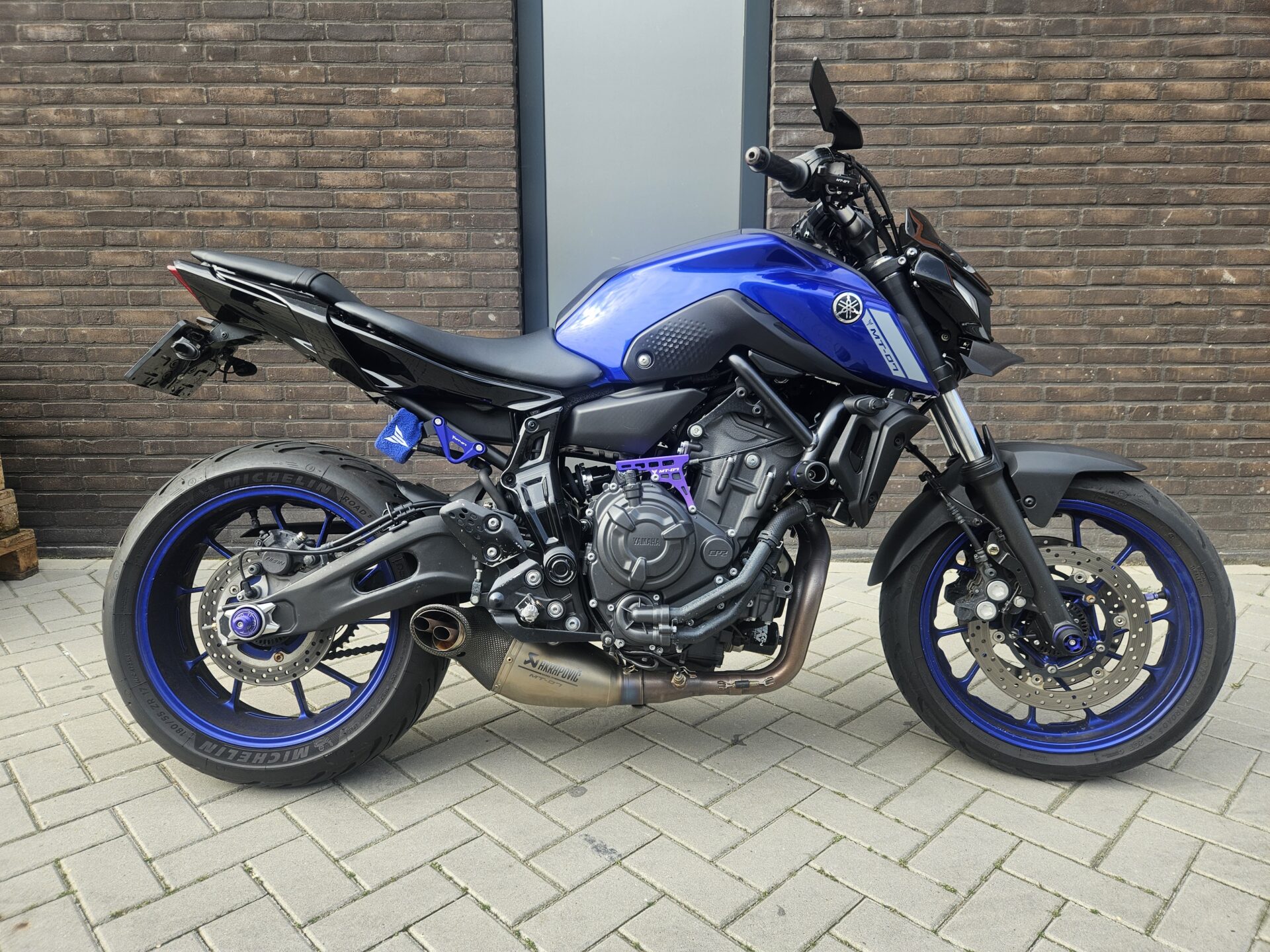 Yamaha MT 07 Akrapovic – 2021 – 17xxx km – Ideale stadsbike